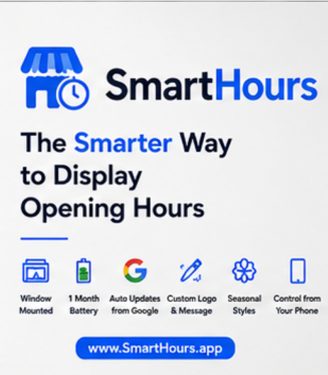 The smarter way to display opening hours